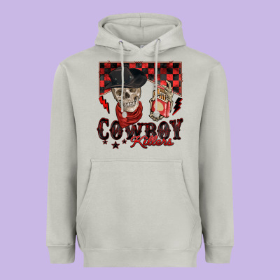 Cowboy Killer Heavyweight Hoodie Designed By Zillion Design Studio