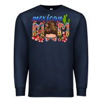 Navy mexican mom Premium Sweatshirt - Zillion Design Studio