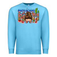 Ocean Blue mexican mom Premium Sweatshirt - Zillion Design Studio