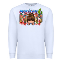 White mexican mom Premium Sweatshirt - Zillion Design Studio