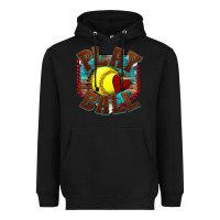 Play Ball Softball Heavyweight Hoodie | Teevron