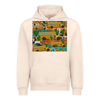 Sandshell school bus cactus sunflower Urban Hoodie - Artiststas