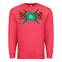 Cardinal aztec mom Premium Sweatshirt - Zillion Design Studio