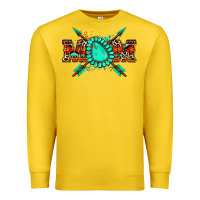 Lemon aztec mom Premium Sweatshirt - Zillion Design Studio