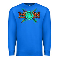 True Royal aztec mom Premium Sweatshirt - Zillion Design Studio