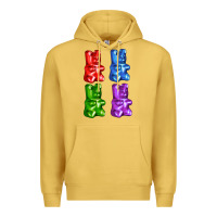 Antique Gold jellybear Premium Hoodie - AdoDesignShop