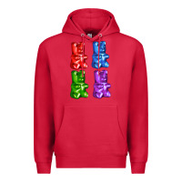 Cardinal jellybear Premium Hoodie - AdoDesignShop