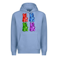 Colony Blue jellybear Premium Hoodie - AdoDesignShop