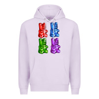 Lilac jellybear Premium Hoodie - AdoDesignShop