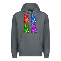 Rock jellybear Premium Hoodie - AdoDesignShop