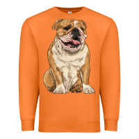 Carrot english bulldog Premium Sweatshirt - RanaPortraitStore