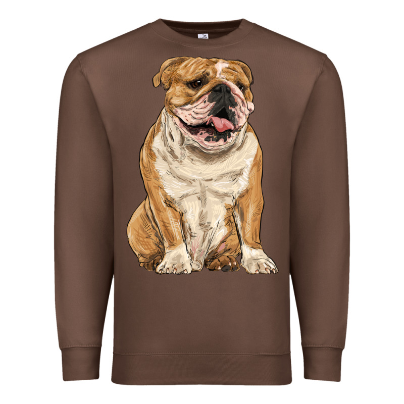English Bulldog Premium Sweatshirt by RanaPortraitStore | Teevron