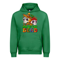 Emerald mexican day of the dead Urban Hoodie - AdoDesignShop