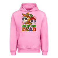 Fuchsia Pink mexican day of the dead Urban Hoodie - AdoDesignShop