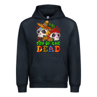 Navy mexican day of the dead Urban Hoodie - AdoDesignShop