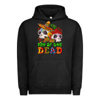 Pigment Black mexican day of the dead Urban Hoodie - AdoDesignShop