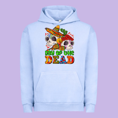 Mexican Day Of The Dead Urban Hoodie Designed By Adodesignshop