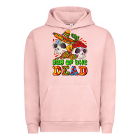Pigment Salmon mexican day of the dead Urban Hoodie - AdoDesignShop