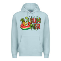 Blue Mist sweet summer time Premium Hoodie - Jasminsmagicworld