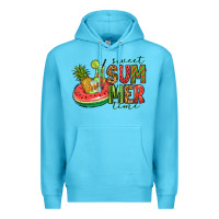 Ocean Blue sweet summer time Premium Hoodie - Jasminsmagicworld