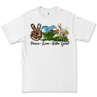 White Peace Love Kiko Goat Premium Tee - LillyAllenDesigns