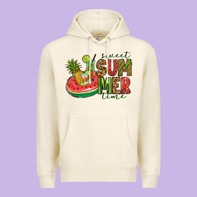 Sweet Summer Time Premium Hoodie Designed By Jasminsmagicworld