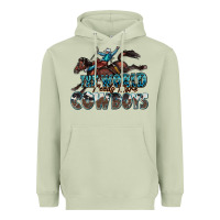 Matcha the world needs more cowboys Heavyweight Hoodie - Zillion Design Studio