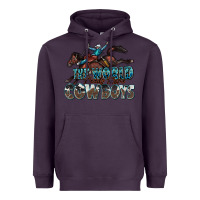 Plum the world needs more cowboys Heavyweight Hoodie - Zillion Design Studio