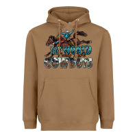 Toasted Coconut the world needs more cowboys Heavyweight Hoodie - Zillion Design Studio