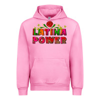 Fuchsia Pink latina power Urban Hoodie - AdoDesignShop