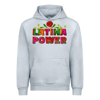 Heather Grey latina power Urban Hoodie - AdoDesignShop