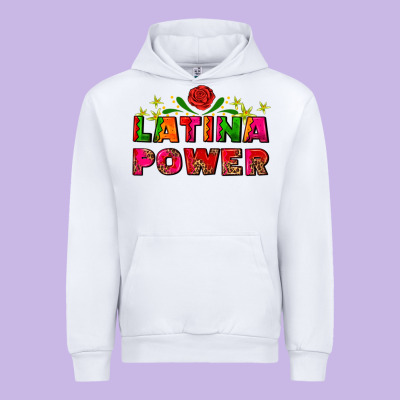 Latina Power Urban Hoodie Designed By Adodesignshop