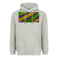 Moon Dust Mardi Gras Leopard Heavyweight Hoodie - RanaPortraitStore