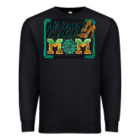 Black oh honey i'm that mom Premium Sweatshirt - Zillion Design Studio
