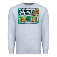 Heather Grey oh honey i'm that mom Premium Sweatshirt - Zillion Design Studio