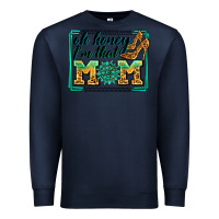 Navy oh honey i'm that mom Premium Sweatshirt - Zillion Design Studio