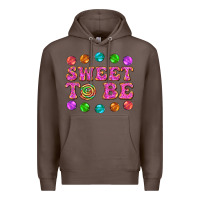 Coffee sweet to be candy Premium Hoodie - AdoDesignShop