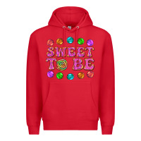 Red sweet to be candy Premium Hoodie - AdoDesignShop