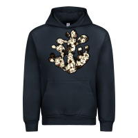 Navy cowhide cactus Urban Hoodie - JahusDesignShop