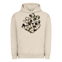 Pigment French Oak cowhide cactus Urban Hoodie - JahusDesignShop