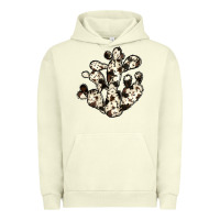 Pigment Pistachio cowhide cactus Urban Hoodie - JahusDesignShop
