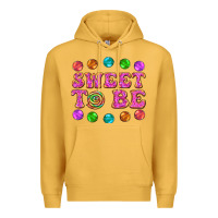Mustard sweet to be candy Premium Hoodie - AdoDesignShop