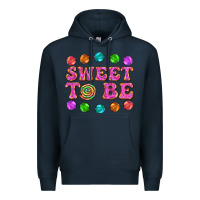 Navy sweet to be candy Premium Hoodie - AdoDesignShop