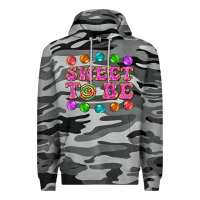 Slate Camo sweet to be candy Premium Hoodie - AdoDesignShop