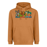 Meerkat peace love free bird Heavyweight Hoodie - Zillion Design Studio
