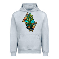 Heather Grey cactus1 Urban Hoodie - JahusDesignShop