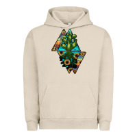 Pigment French Oak cactus1 Urban Hoodie - JahusDesignShop