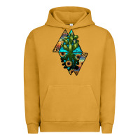 Pigment Peanut Butter cactus1 Urban Hoodie - JahusDesignShop