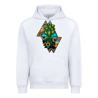 White cactus1 Urban Hoodie - JahusDesignShop
