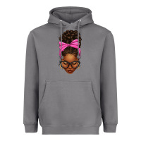 Storm afro messy bun pink bow Heavyweight Hoodie - texasbilliewilder
